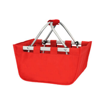 Mini Red Market Tote Red
