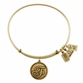 F Gold Initial Gold