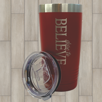 Dare to Be 20 oz Tumbler with Slide Lid